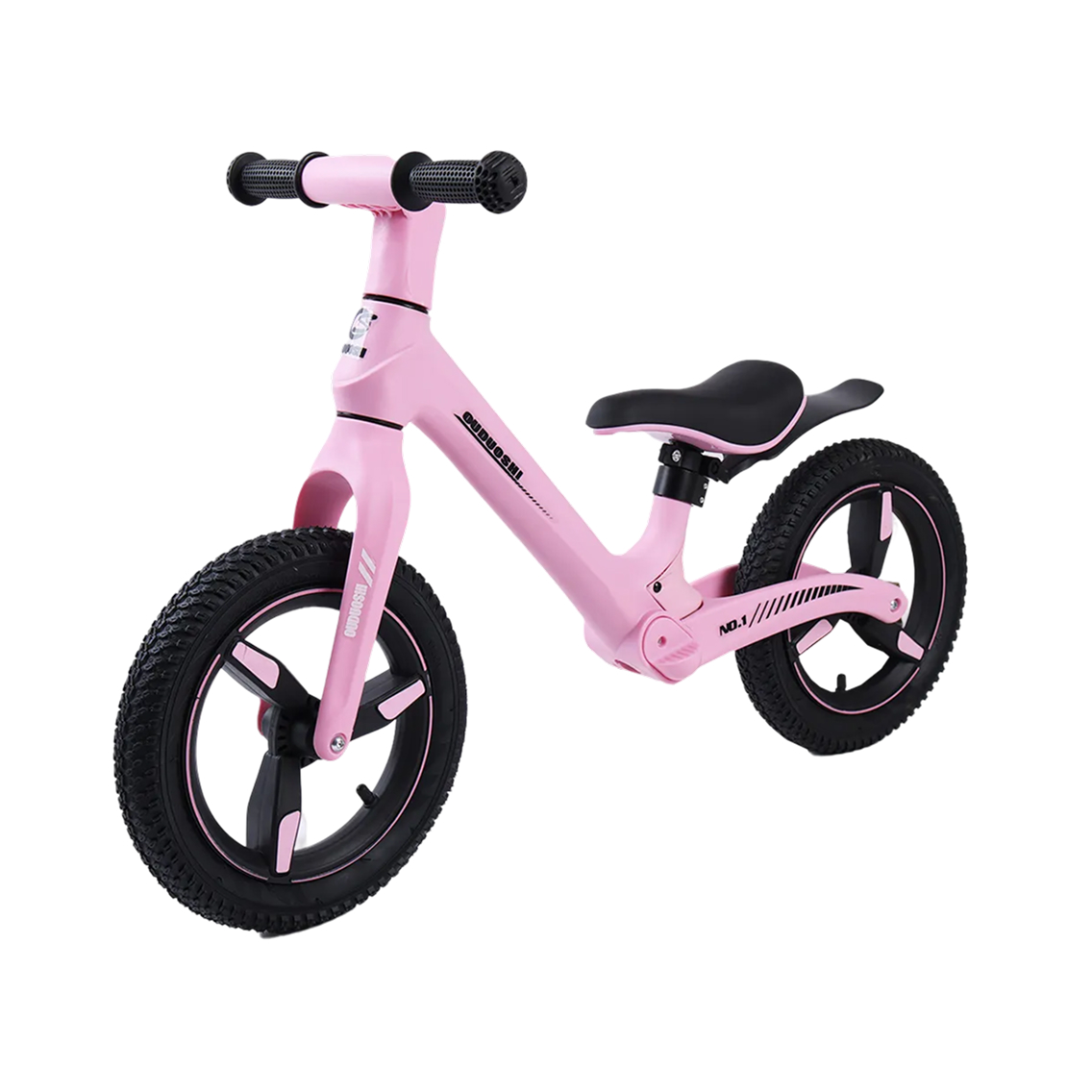 ბალანს ველოსიპედი - Balance Bike 12" - ვარდისფერი