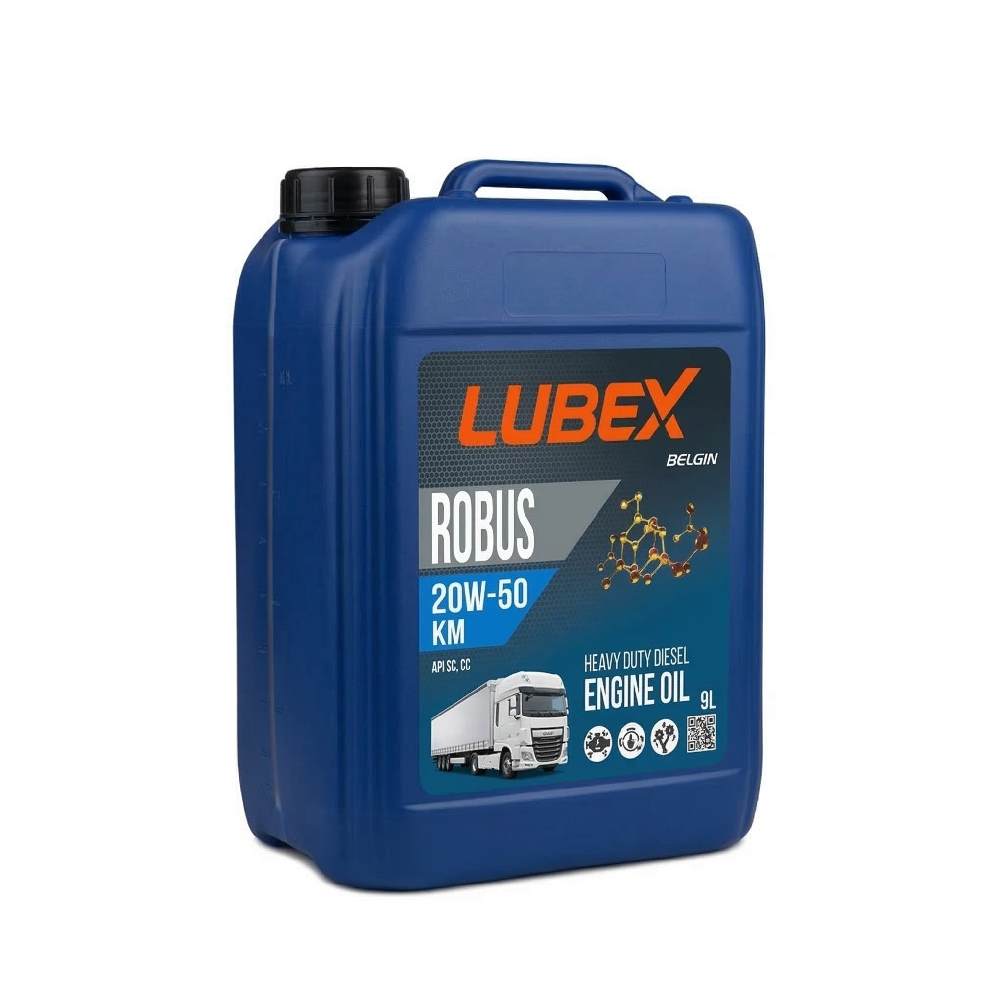 LUBEX ROBUS KM 20W-50 API SC/CC - 9 L