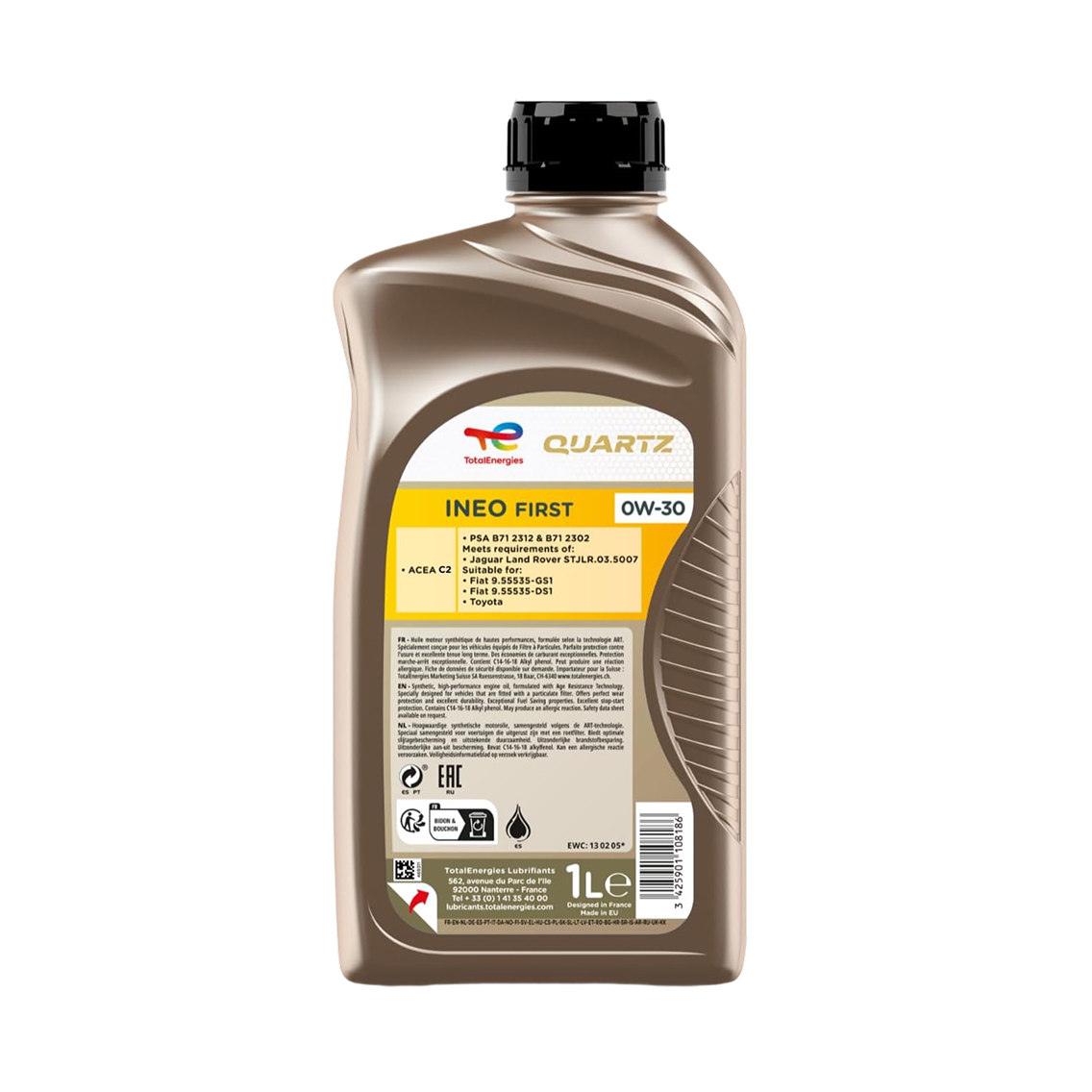 TOTAL Quartz Ineo First 0W-30 2