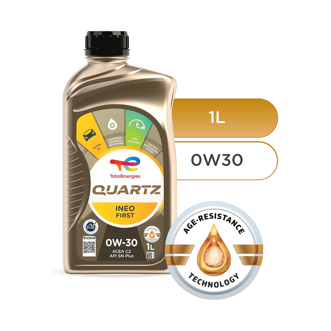 TOTAL Quartz Ineo First 0W-30 3