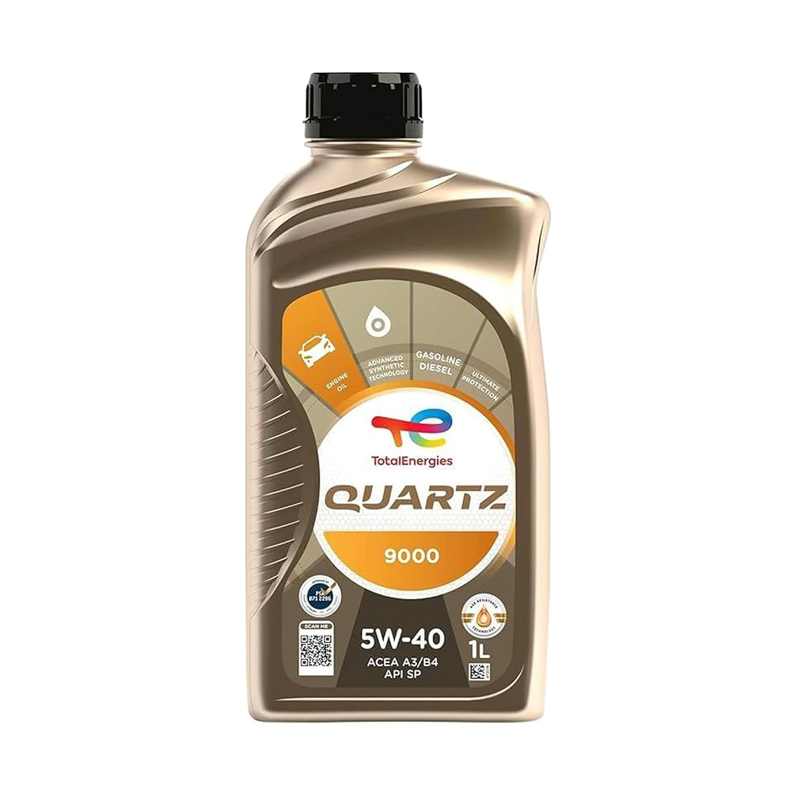 TOTAL Quartz 9000 Energy 0W-40 - 1 L