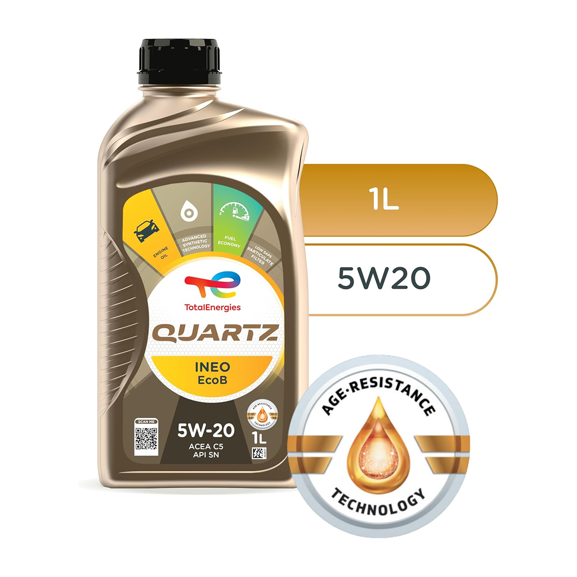 TOTAL Quartz Ineo EcoB 5W-20 3