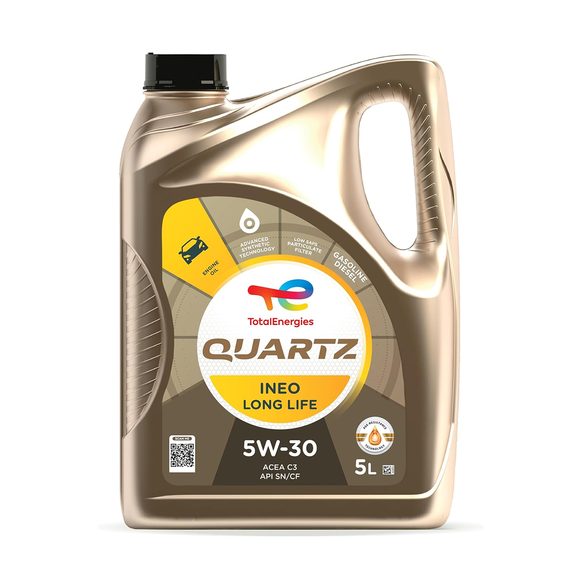 TOTAL Quartz Ineo Long Life 5W-30 - 5 L