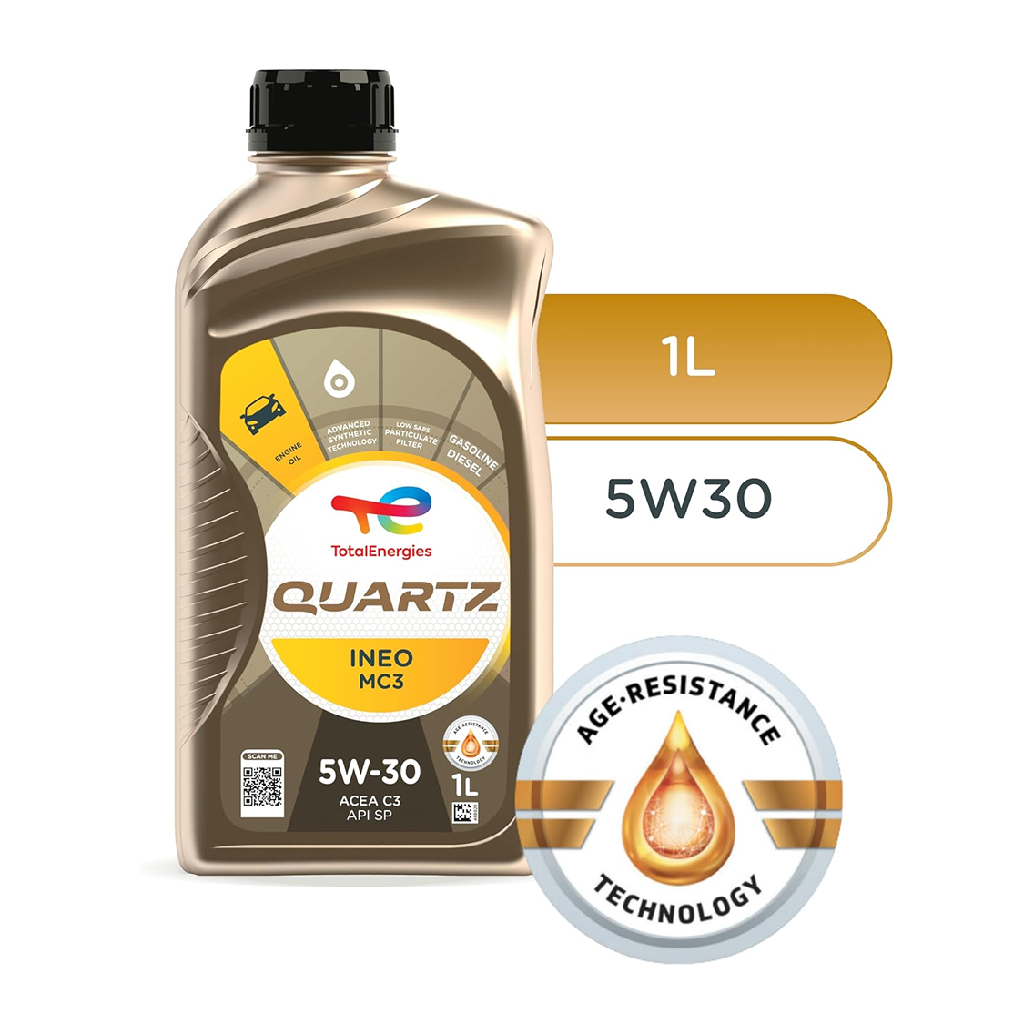 TOTAL Quartz Ineo MC3 5W-30 3
