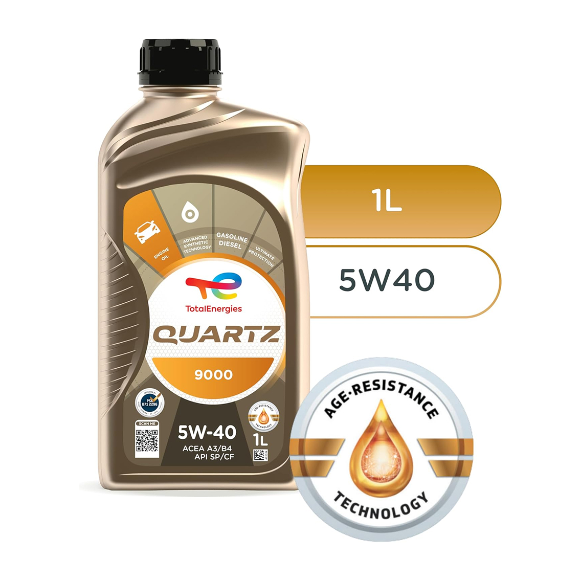 TOTAL Quartz 9000 5W-40 3
