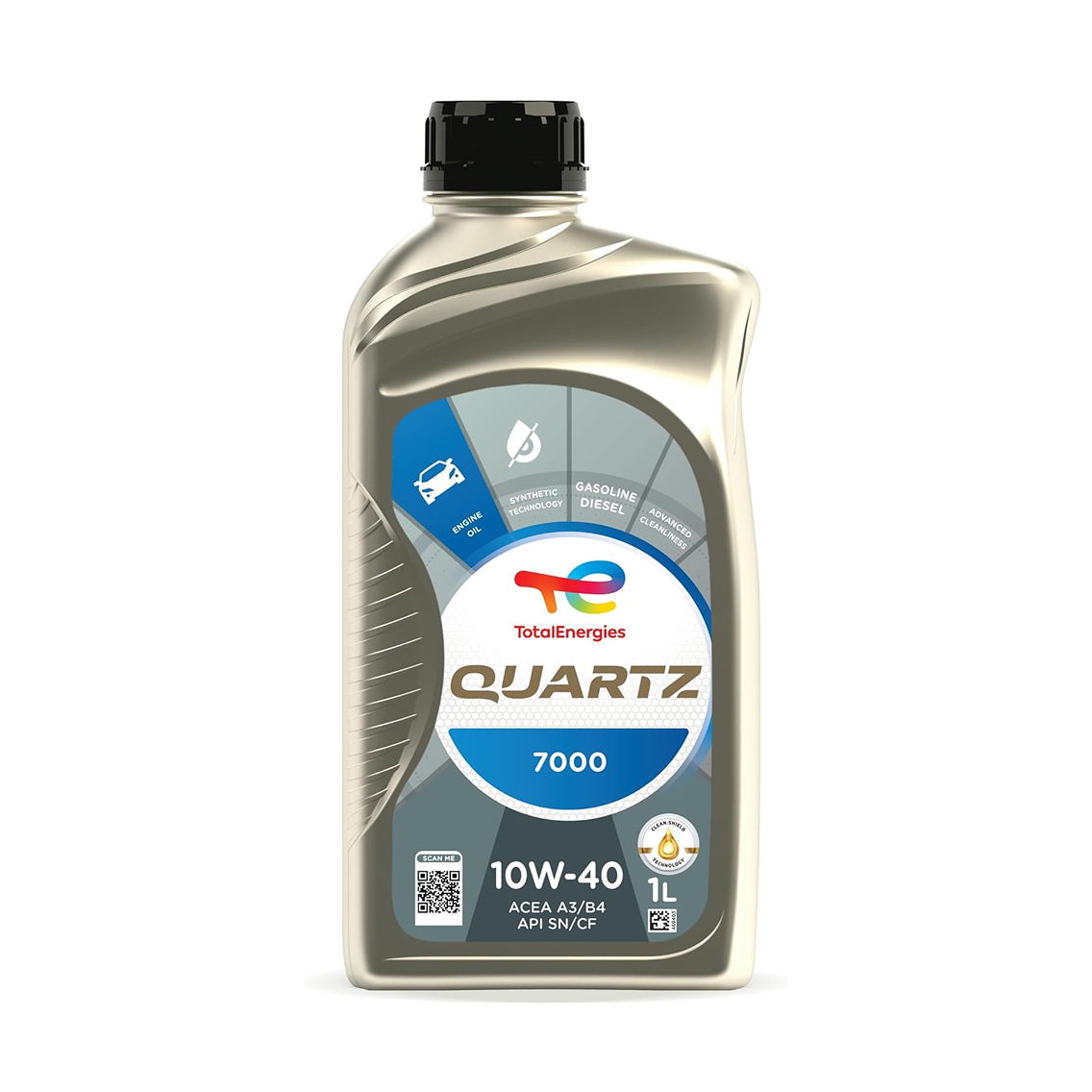 TOTAL Quartz 7000 10W-40 - 1 L