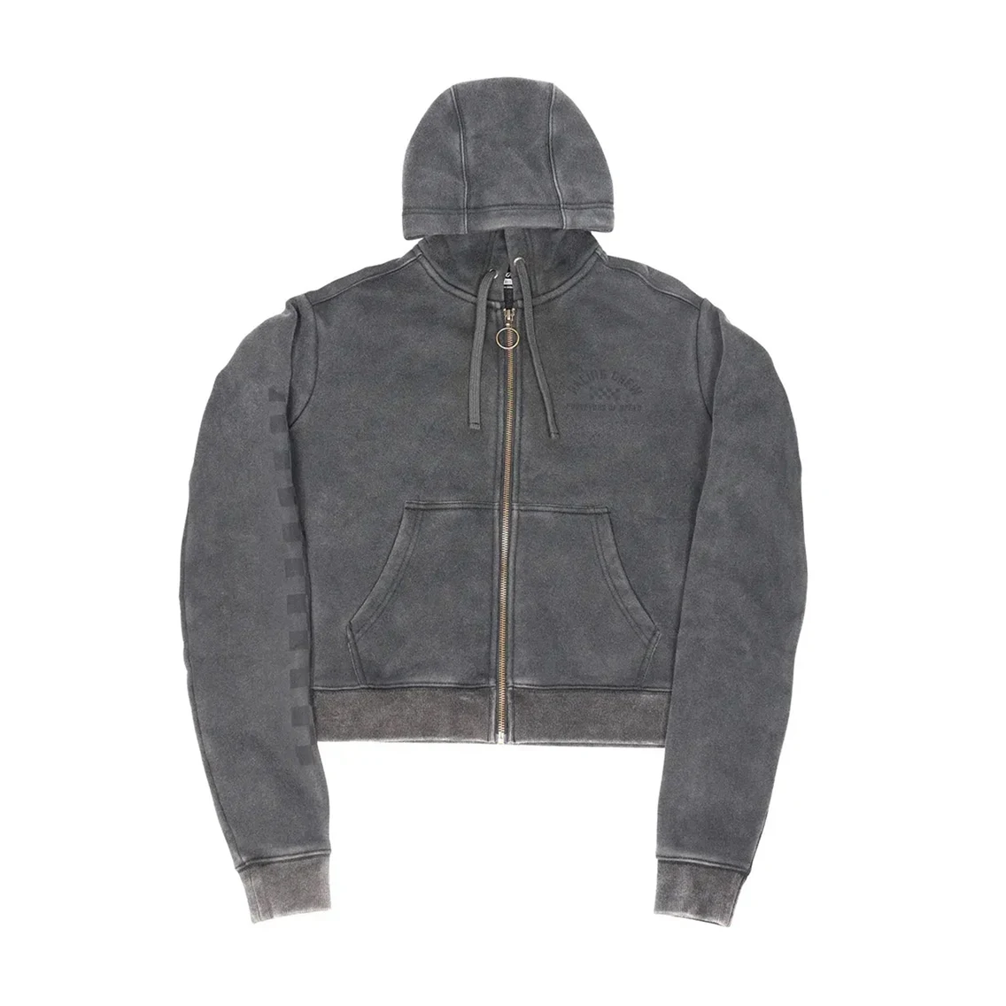 Fasthouse Discord Crop Zip-Up ქალის ჰუდი - L