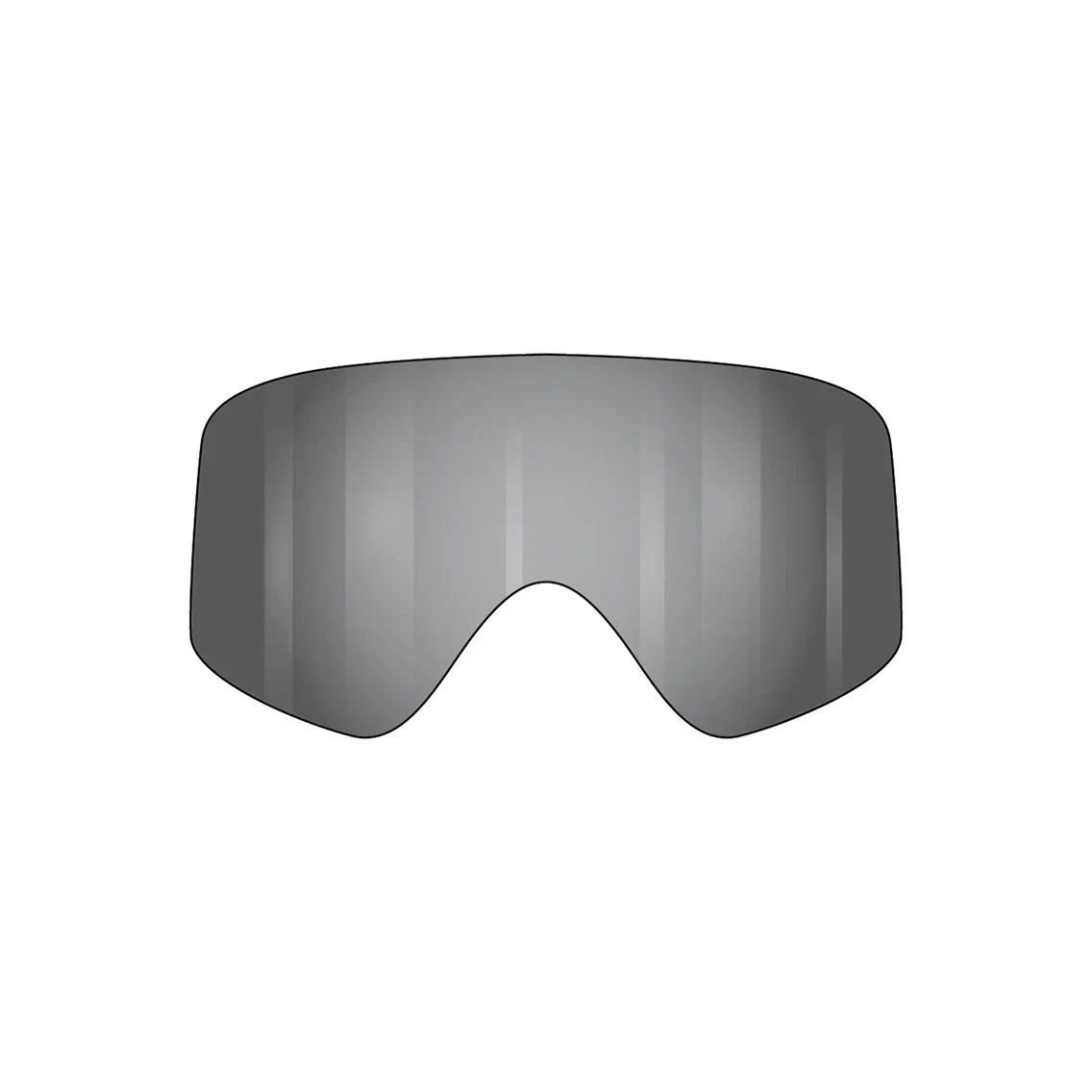 Fasthouse VonZipper Porkchop სათადარიგო ჩამოსხმული ლინზა - დაბურული