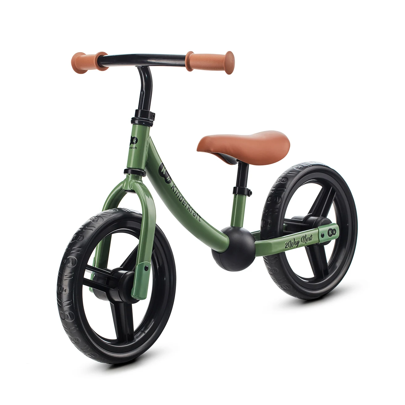 Kinderkraft 2WAY NEXT ბალანს ველოსიპედი / Balance Bike - მწვანე